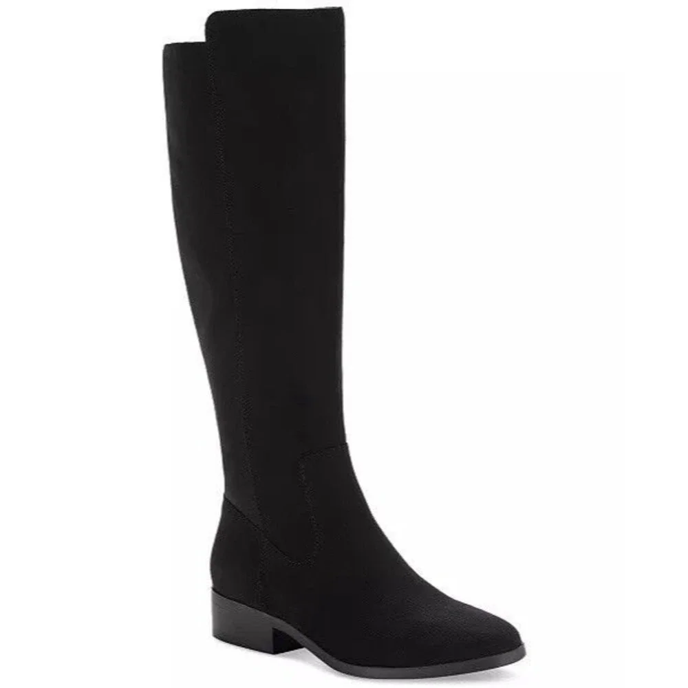 Style & Co. Black Over the Knee Charmaneef Boots NWT 6M